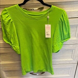 Lilly Pulitzer Bright Green Blouse